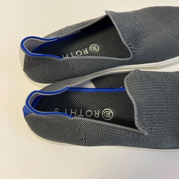 Rothy’s The Original Slip On Sneaker Black Flats Loafers Comfort Shoes Womens 10 - Picture 8 of 8